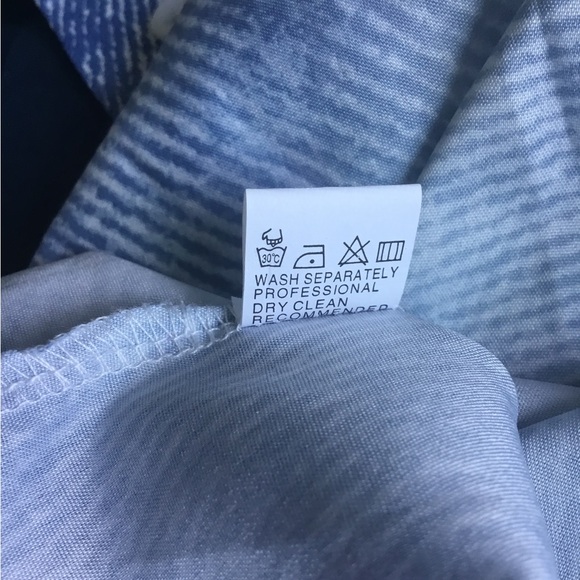 Blue and White Dress - Picture 7 of 9